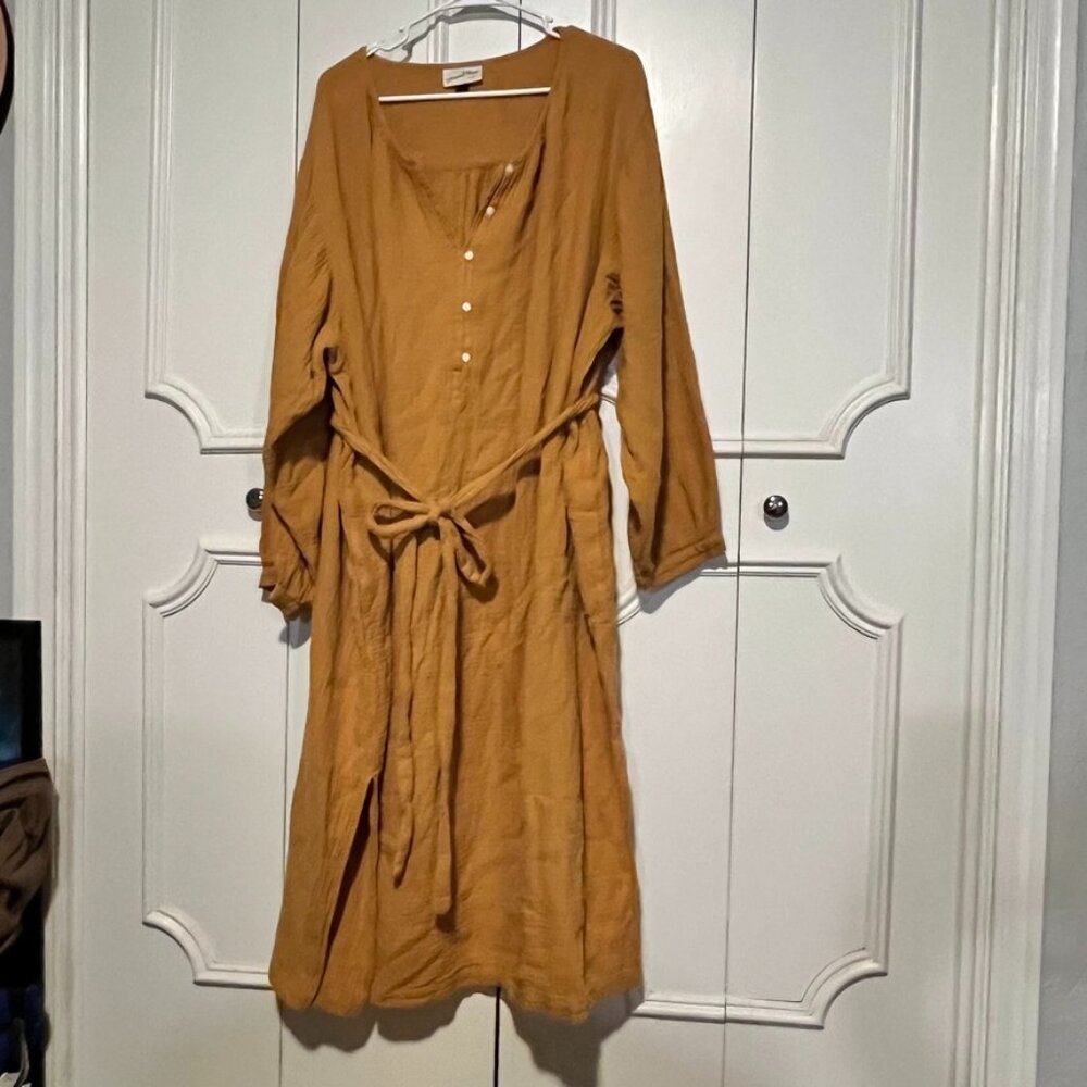 Modern Thread Mustard Yellow Tunic